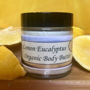 🍋 Luna V’s Organic Lemon Eucalyptus Body Butter 4oz. 🍋